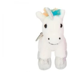 Depesche 10823 Anhänger Ylvi And The Minimoomis Plüsch Ca 8cm - Einhorn Weiß