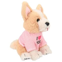 Depesche 12078 TOPModel Plüschhund Corgi Lotti Ca 18cm I Love You Kuscheltier -Optimal Plüschtier Geschäft 0012078 0012078 12078 3 image zoom