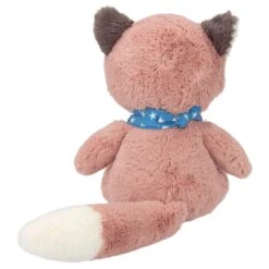 Depesche 12450 SNUKIS Fuchs Foxie Altrosa Mit Halstuch 18cm Plüsch Kuscheltier -Optimal Plüschtier Geschäft 0012450 0012450 12450 4 image zoom