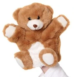 Handpuppe Bär Willi Kreativer Spielspaß Aus Plüsch 111947 0+ Jahre