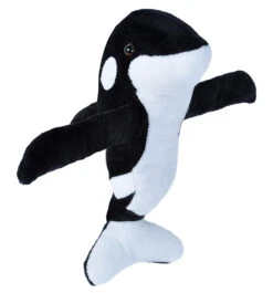 Wild Republic 21423 Huggers Plüschtier Mit Schnapparmband 20cm - Orca Killerwal