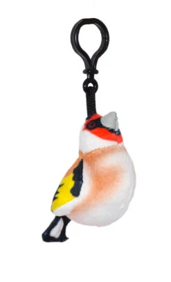Wild Republic 22775 Stieglitz Goldfinch Schlüsselanhänger Plüsch Ca 12cm