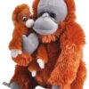 Wild Republic 23476 Orang Utan Mit Baby Mutter & Kind Ca 30cm Plüsch