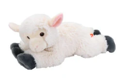 Wild Republic 26452 Ecokins Lamm Liegend Lamb Ca. 30cm Plüsch