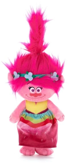 Trolls World Tour Ca 25cm Plüsch - Poppy Im Regenbogenkleid
