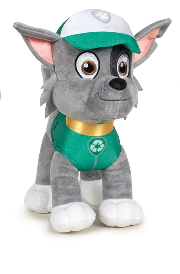 Play By Play Paw Patrol Hund Plüsch Kuscheltier Ca. 27cm - Rocky (grün) 1 Play By Play Paw Patrol Hund Plüsch Kuscheltier Ca. 27cm - Rocky (grün)