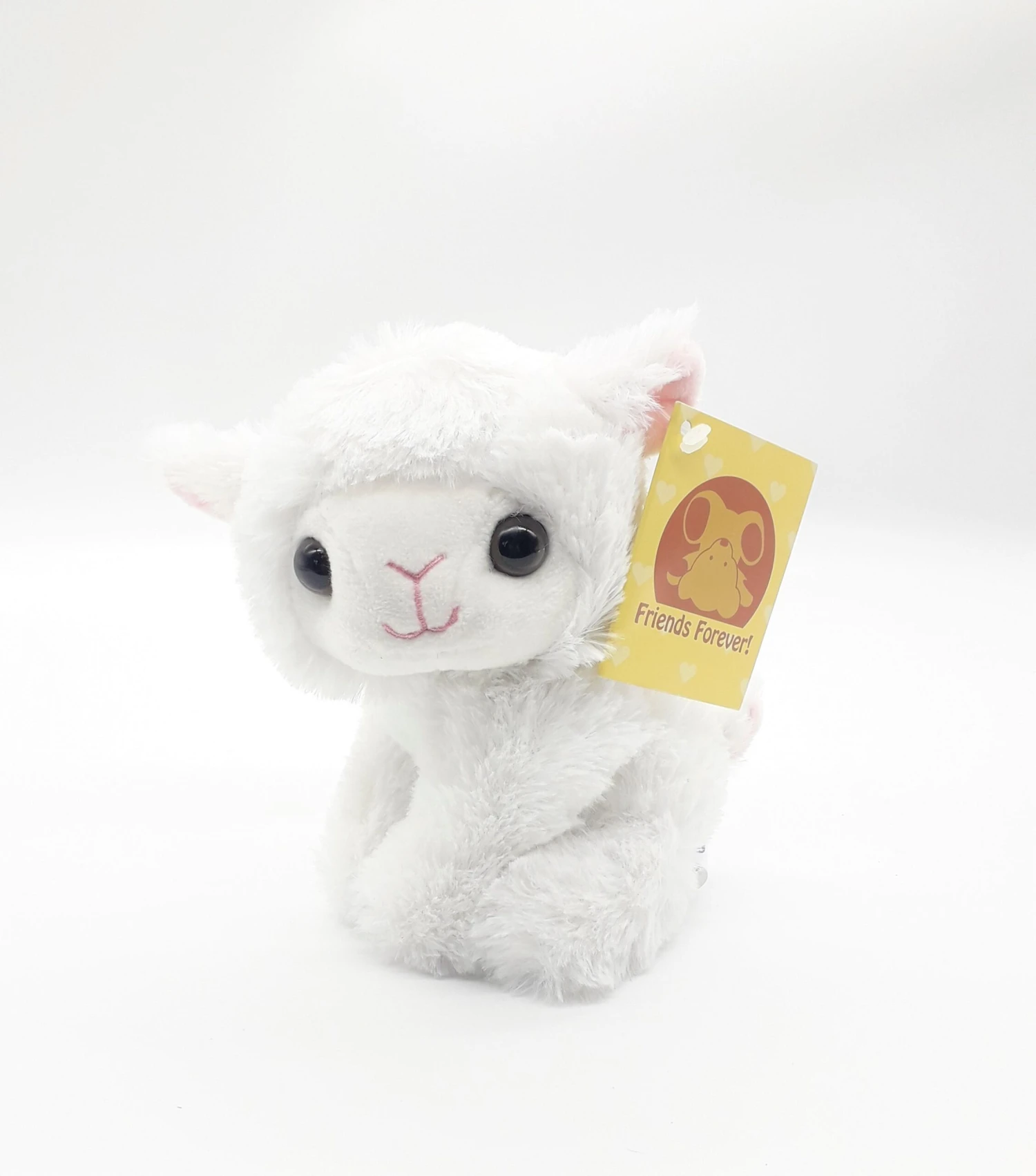 Friends Forever Farmtiere 13cm Plüsch Sitzend Mit Glitzeraugen - Lamm Lämmchen