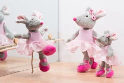 Schaffer 5651 Ballett-Maus Mit Rosa Tutut Plüsch Kuscheltier Ca 22cm -Optimal Plüschtier Geschäft ballettmaus 1