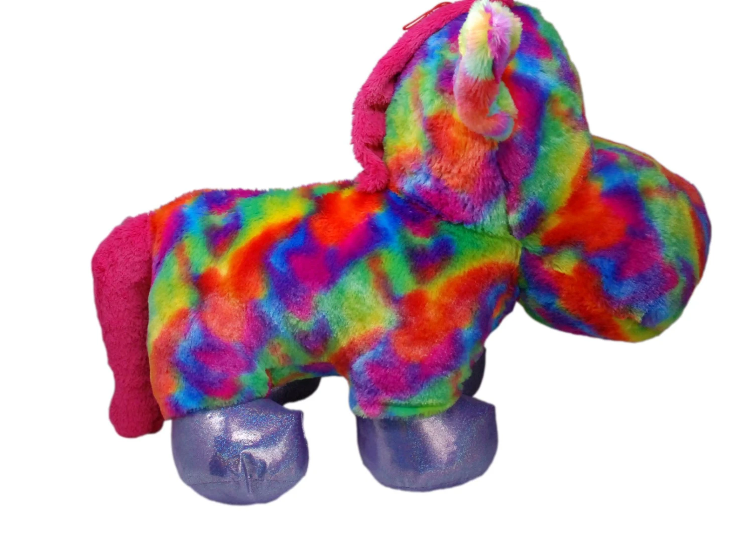 Stehendes Regenbogen Hippo Ca 60cm Plüsch Kuscheltier 3 Stehendes Regenbogen Hippo Ca 60cm Plüsch Kuscheltier – Bild 3