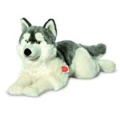 Teddy Hermann 92782 Husky Hund Liegend Ca 60cm Plüsch Kuscheltier