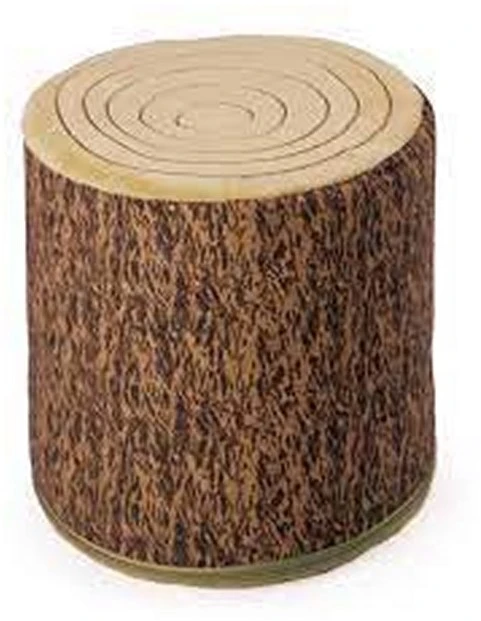 Käthe Kruse Sitzsack Pouf Baumstamm Holzoptik Ca 30x30cm Plüsch Deko (55124) 1 Käthe Kruse Sitzsack Pouf Baumstamm Holzoptik Ca 30x30cm Plüsch Deko (55124)
